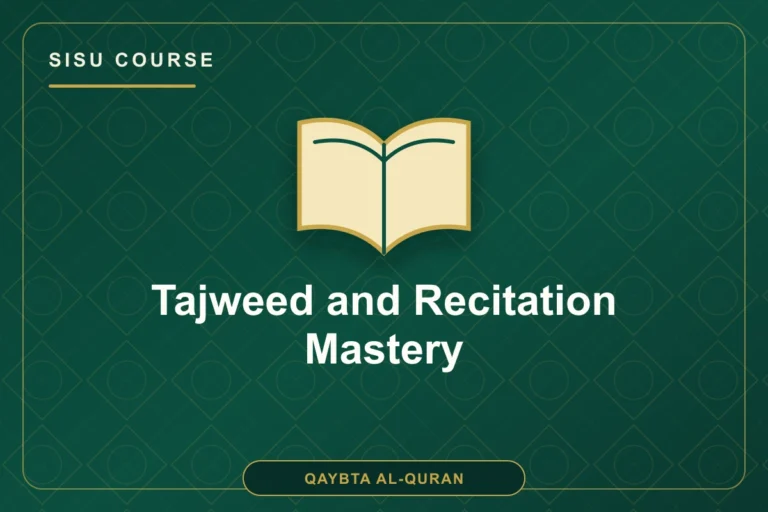 Tajweed and Recitation Mastery course thumbnail