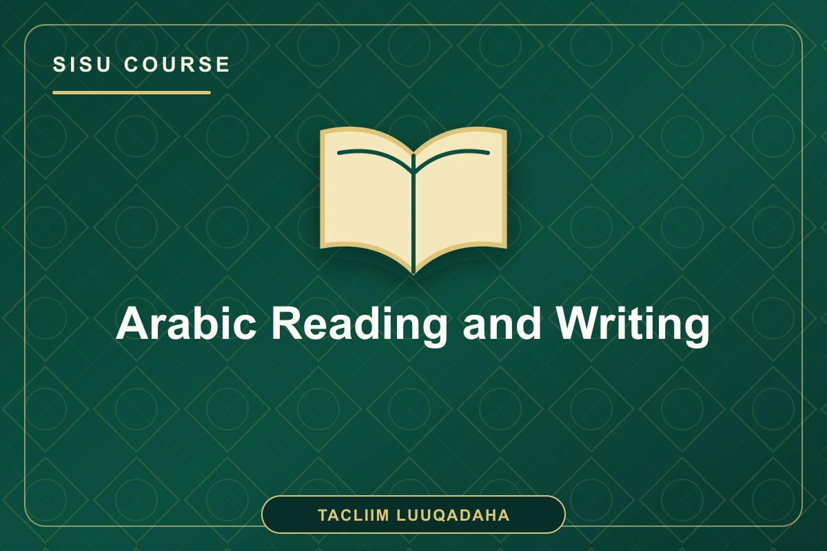 Arabic Reading and Writing