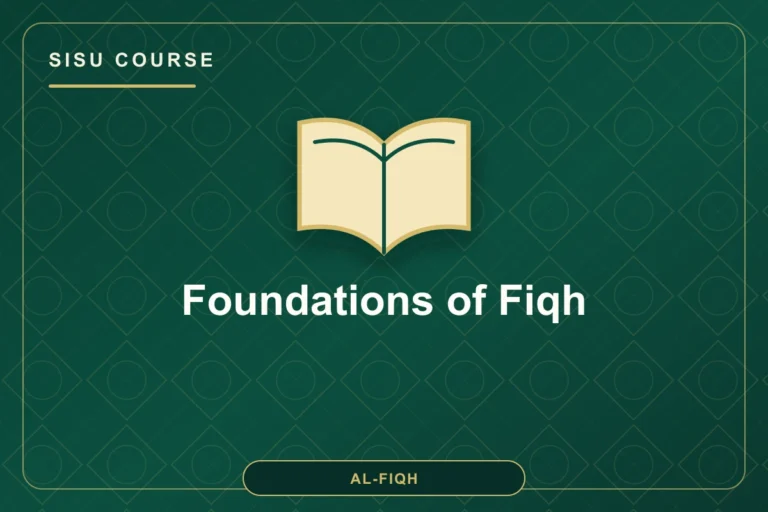 Foundations of Fiqh course thumbnail